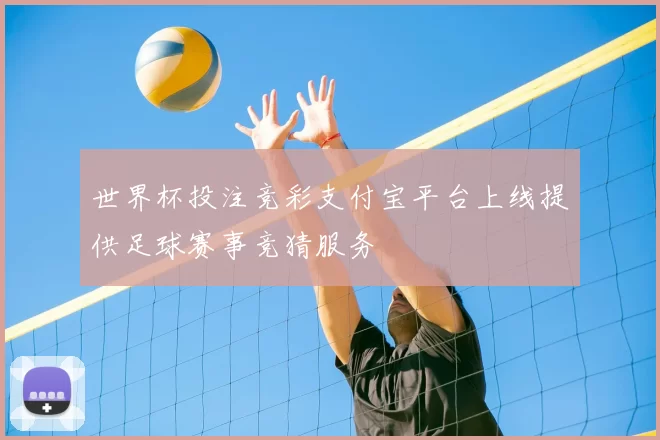 世界杯投注竞彩支付宝平台上线提供足球赛事竞猜服务