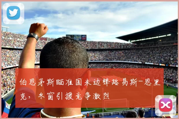 伯恩茅斯瞄准国米边锋路易斯-恩里克，冬窗引援竞争激烈